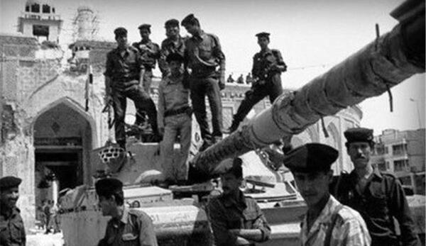 عکس قدیمی صدام