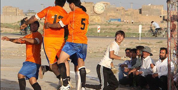 عکس فوتبال محلی