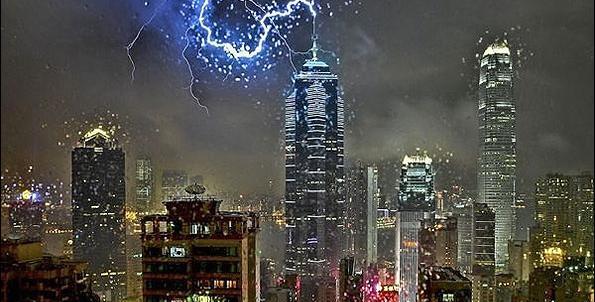 عکس رعدوبرق وحشتناک