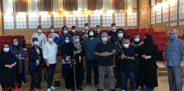 عکس پشت صحنه صبح جمعه با شما رادیو ایران