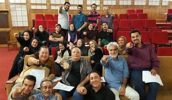 عکس پشت صحنه صبح جمعه با شما رادیو ایران