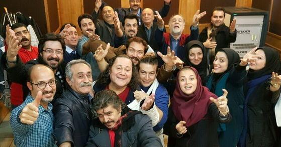 عکس پشت صحنه صبح جمعه با شما رادیو ایران