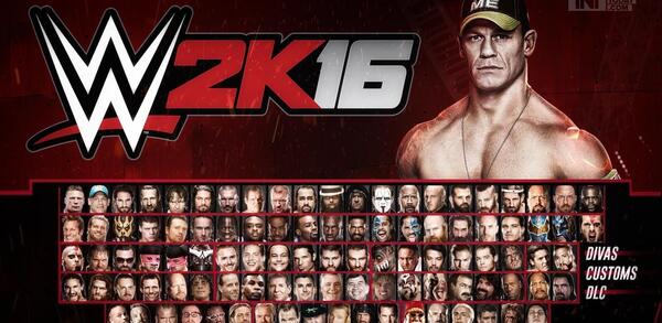 عکس بازی wwe 2016