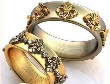 عکس حلقه های ازدواج خاص