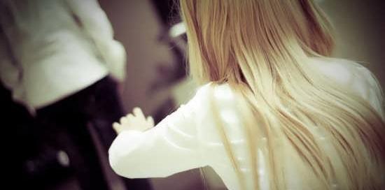عکس عاشقانه لحظه جدایی