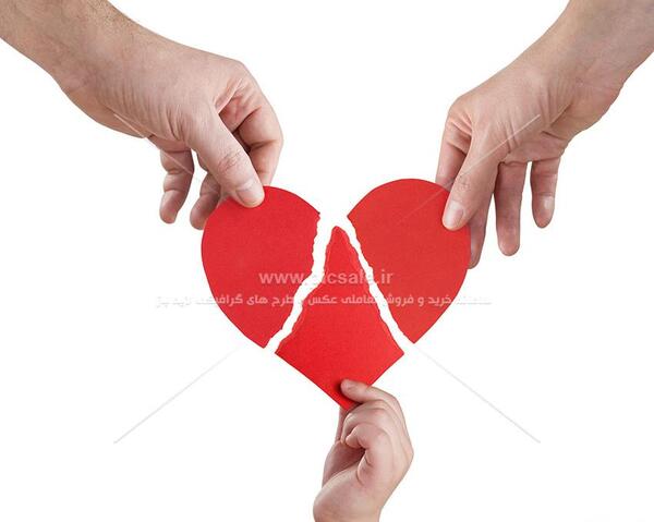عکس قلب شکسته تو دست