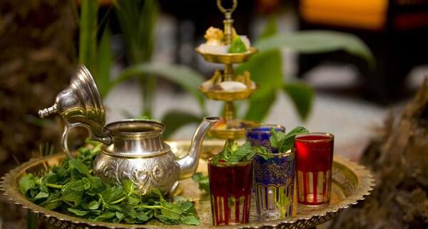 عکس چای مراکشی