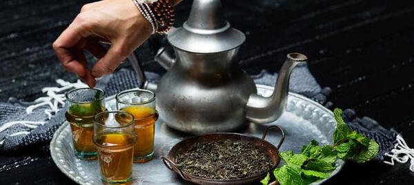 عکس چای مراکشی