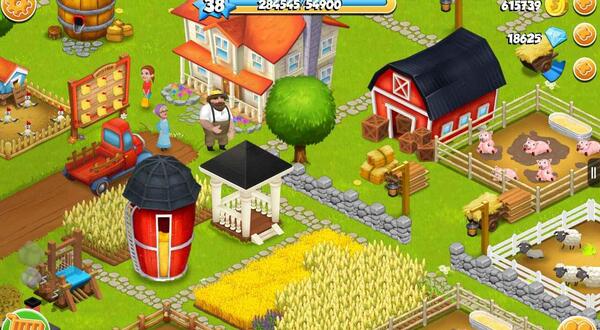 عکس بازی hay day