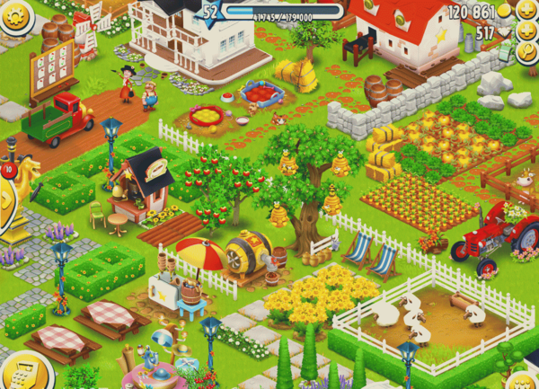 عکس بازی hay day