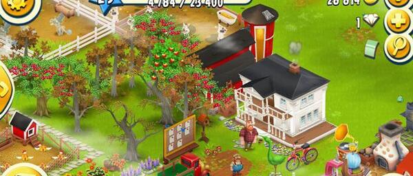عکس بازی hay day