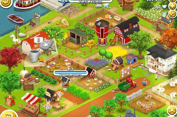 عکس بازی hay day