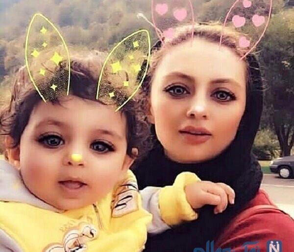 عکس زیبای مادر دختری