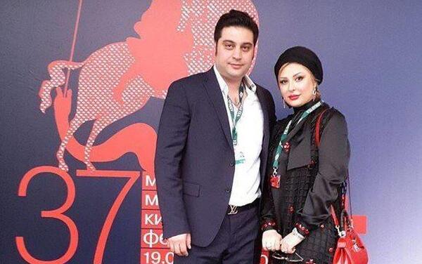 عکس بچه نیوشا ضیغمی و همسرش