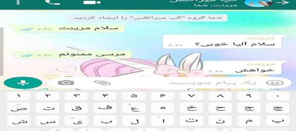 عکس چت مرینت و الیا