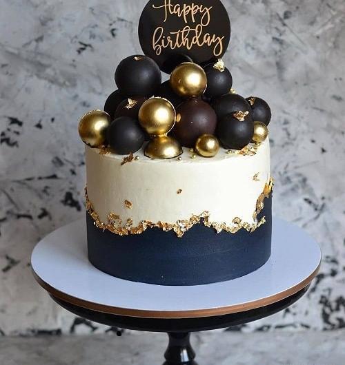عکس کیک آرایشگری مردانه