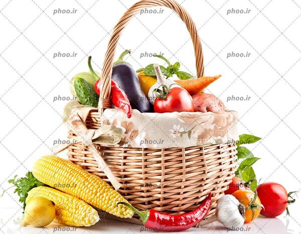 عکس ذرت سبزیجات