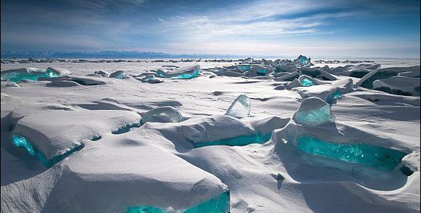 عکس طبیعت یخی