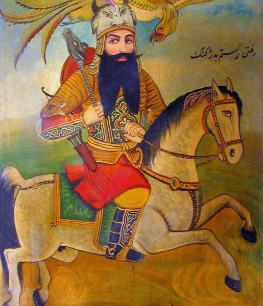 عکس اسب رستم رخش