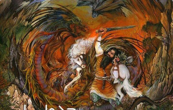 عکس اسب رستم رخش