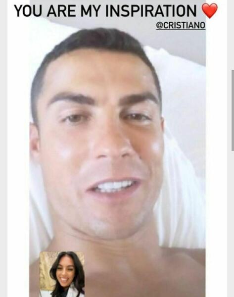 عکس رونالدو همسرش