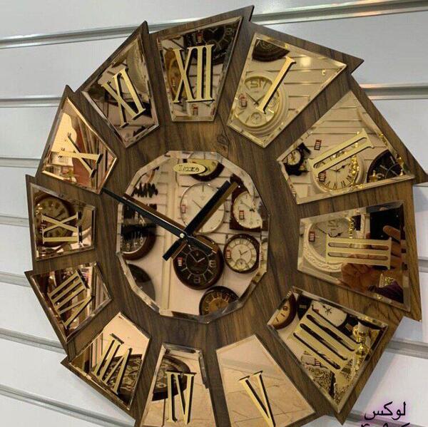عکس ساعت آینه ای خورشیدی