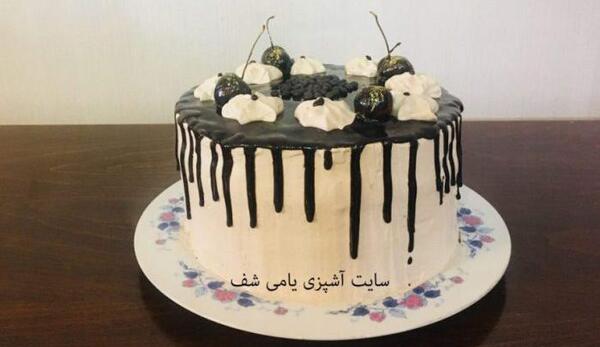 عکس کیک تولد خانگی ساده