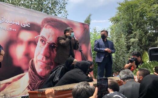 عکس قبر علی سلیمانی