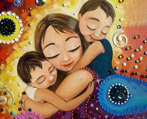 عکس های کارتونی مادر و فرزند