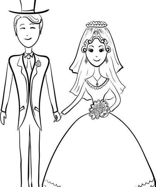 عکس نقاشی عروس