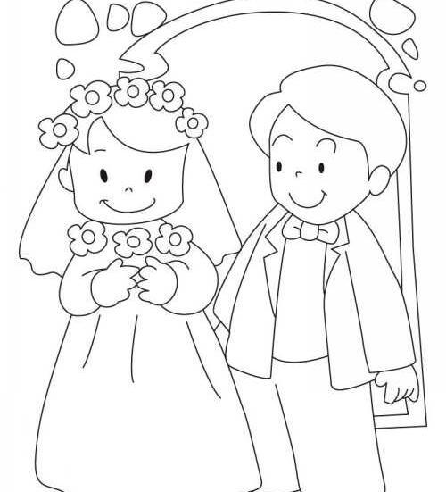 عکس نقاشی عروس
