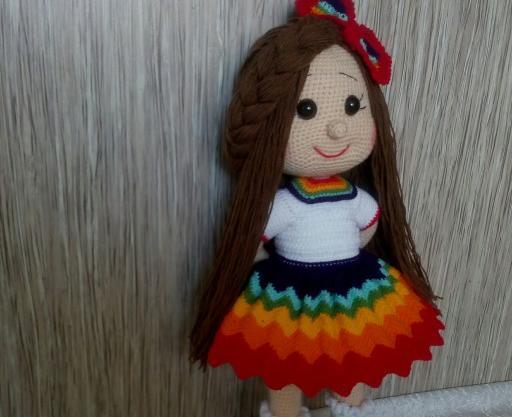 عکس عروسک رنگین کمان