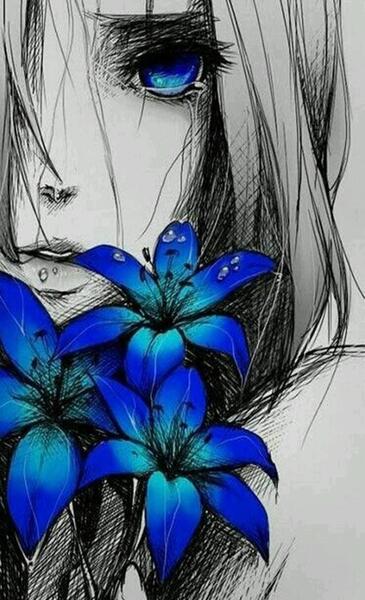 عکس تصویر زمینه گوشی غمگین دخترانه