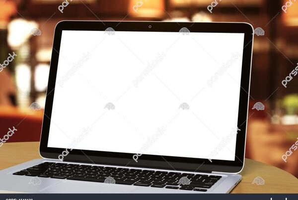 عکس لپ تاپ خالی
