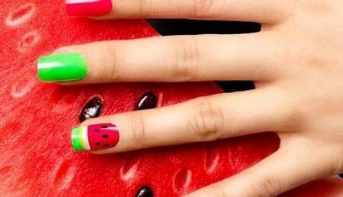 عکس کاشت ناخن شب یلدا