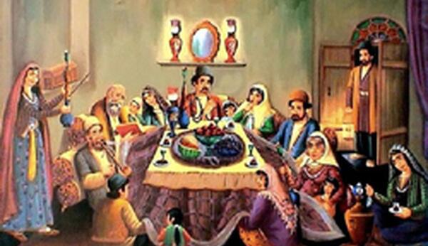 عکس قدیمی یلدا