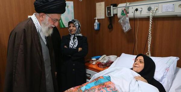 عکس واقعی همسر شهید بابایی