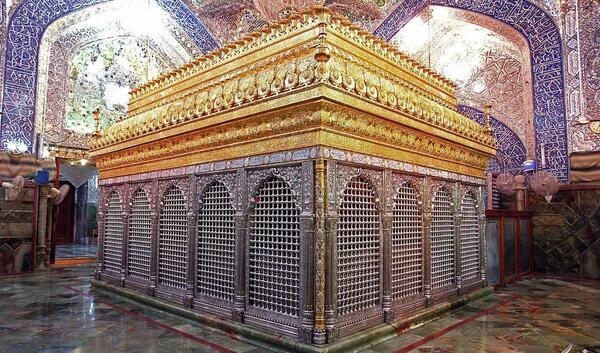 عکس ضریح امام علی با کیفیت بالا