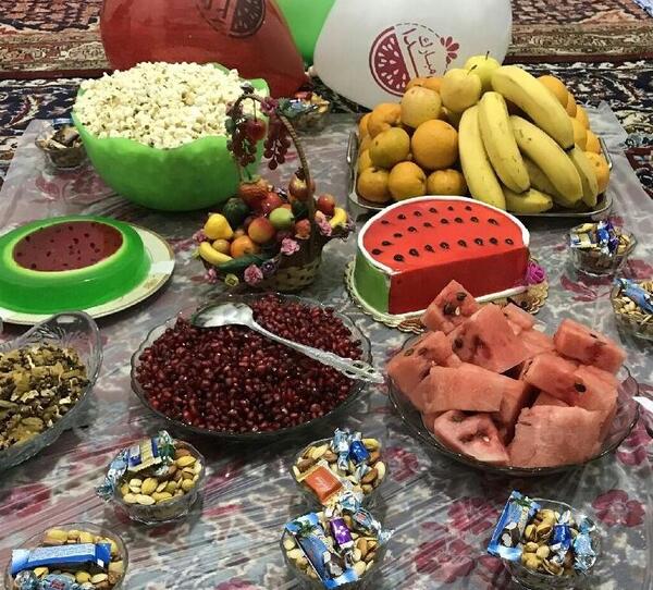 عکس سفره یلدا