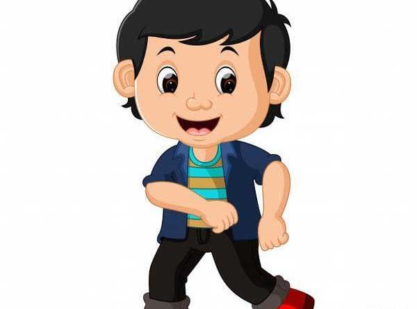 عکس کارتونی یک پسر بچه