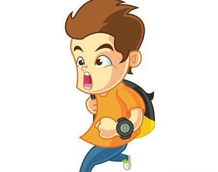 عکس کارتونی یک پسر بچه