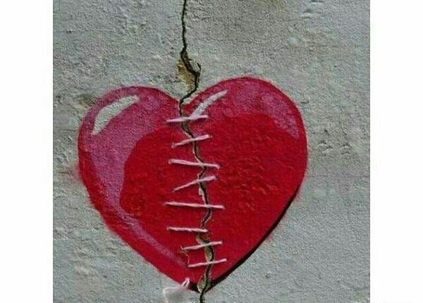 عکس قلب پاره