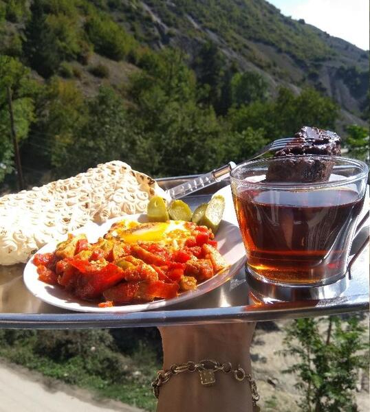 عکس سفر صبحانه