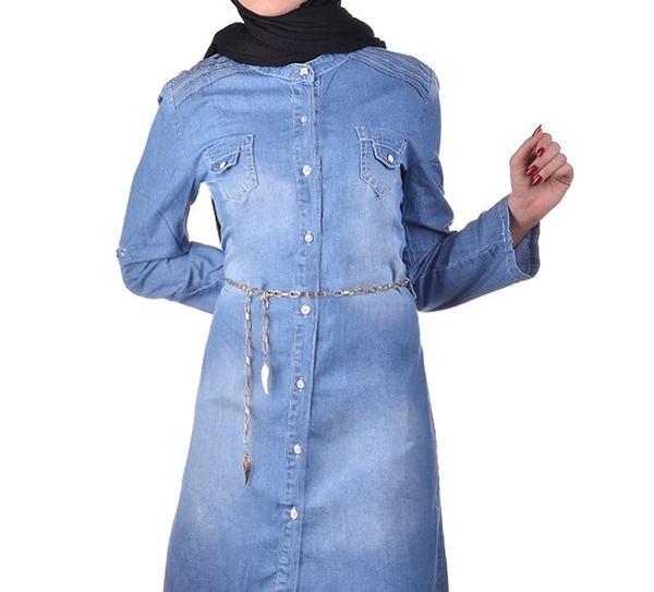 عکس مانتو جین بلند
