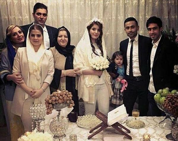 عکس عروسی واقعی شبنم قلی خانی