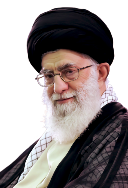 عکس سفید رهبری