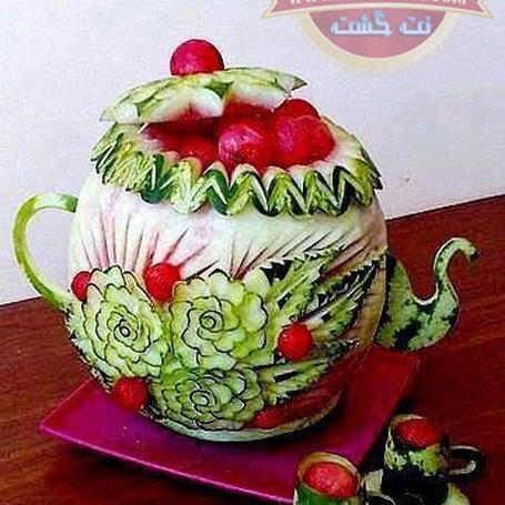 عکس شب یلدا هندوانه