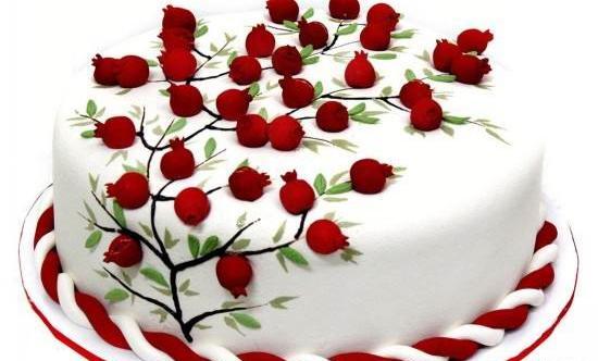 عکس کیک تولد خانمانه