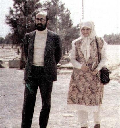عکس زن آمریکایی شهید چمران