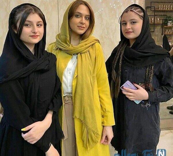 عکس سارا و نیکا با تتلو